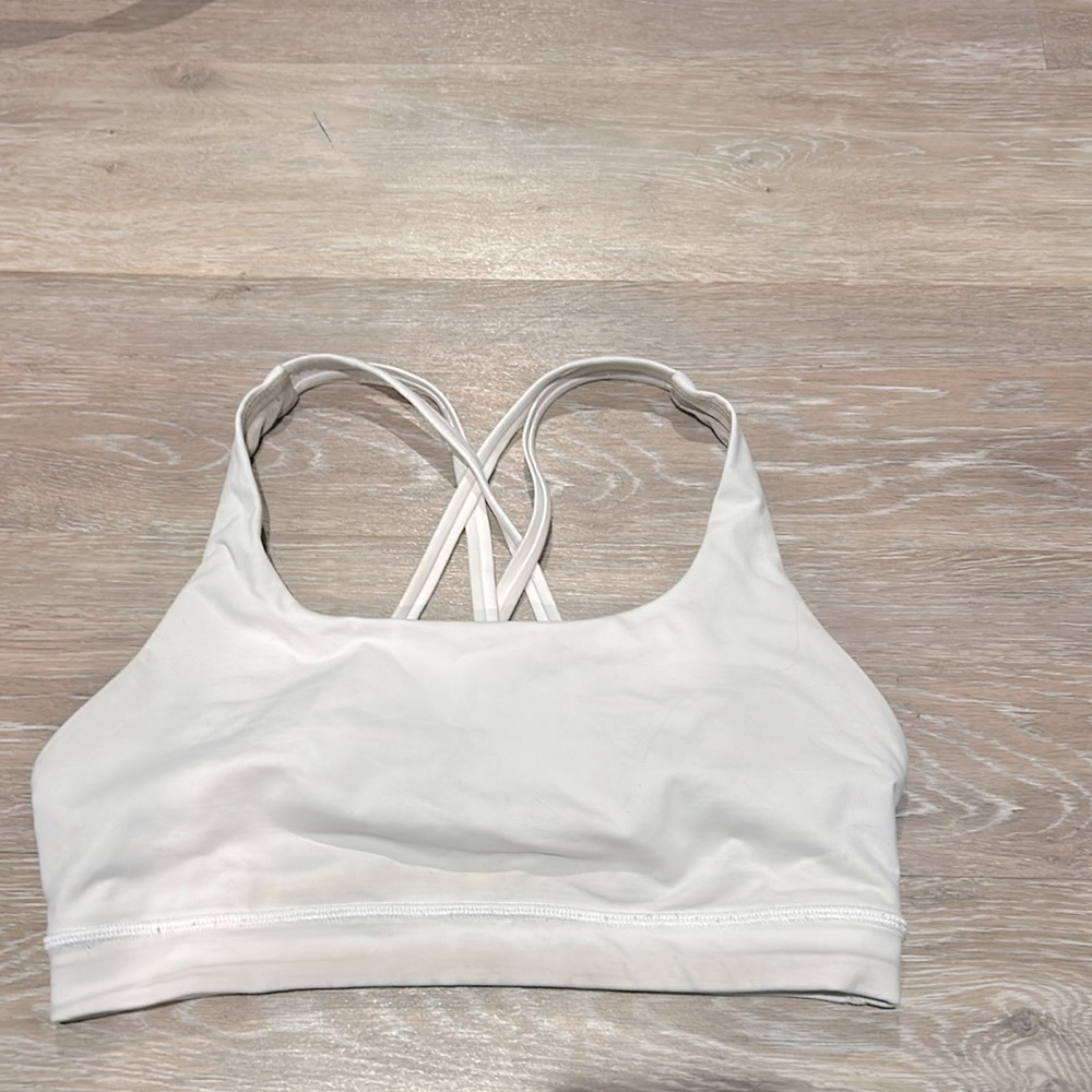 White energy bra